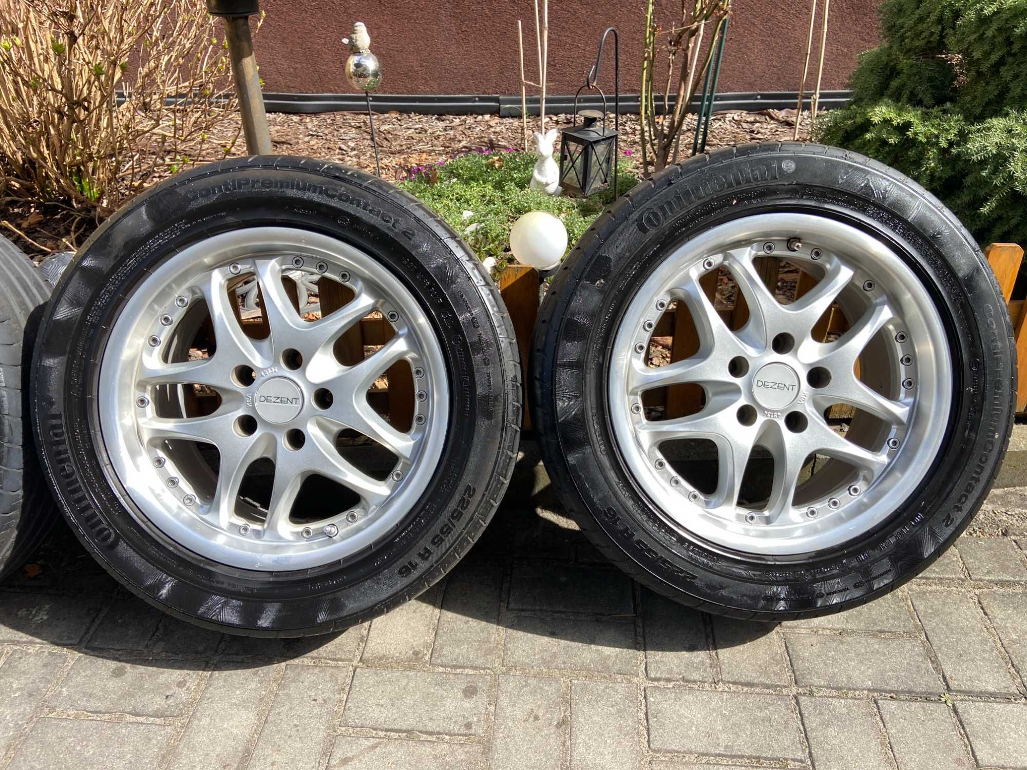 Alufelgi Koła 5x110 Opel 16 cali lato rant DEZENT Astra Omega Vectra