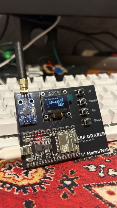 ESP Graber plytka pcb diy gotowa do uzycia alternatywa hackrf