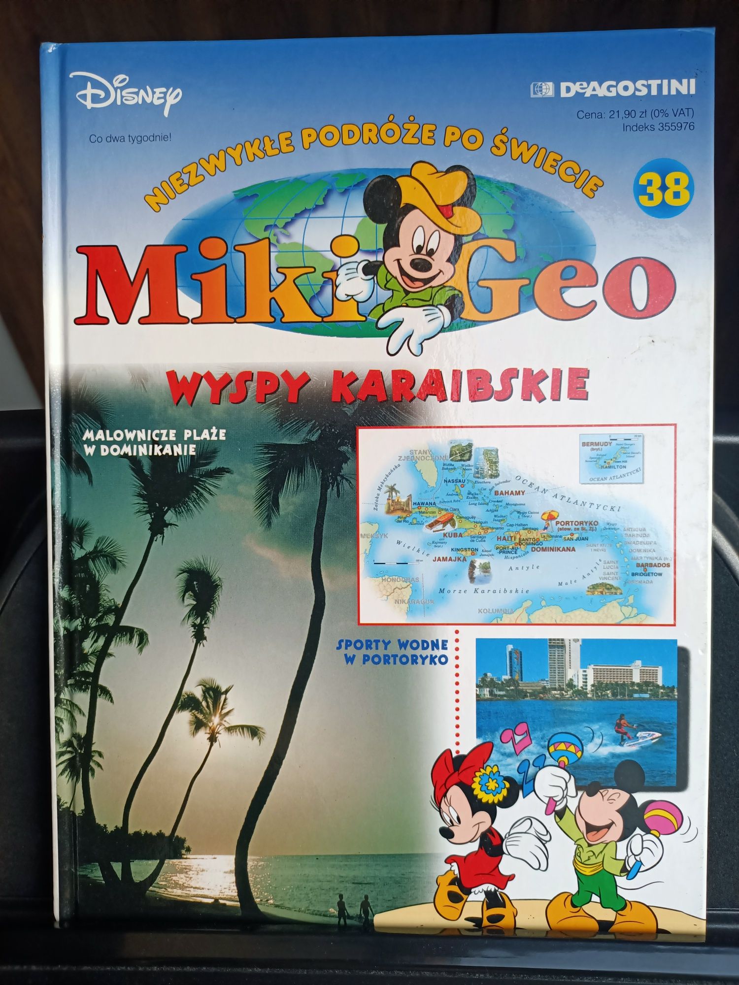 6 książek Miki Geo Disney Deagostini