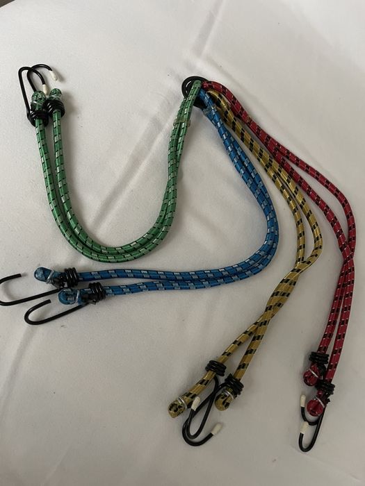 Gumowe linki do mocowania bagażu