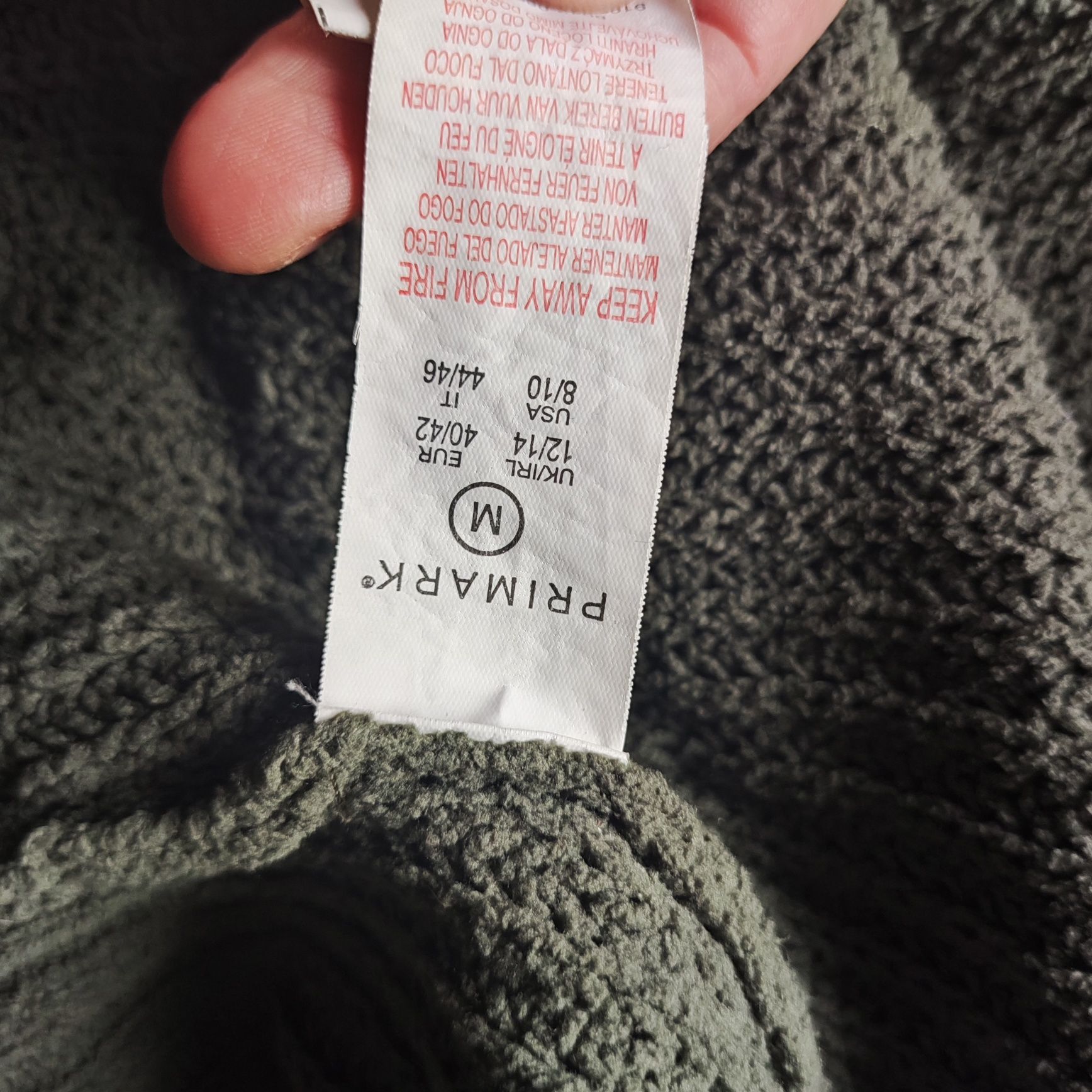 Sweter kardigan narzutka