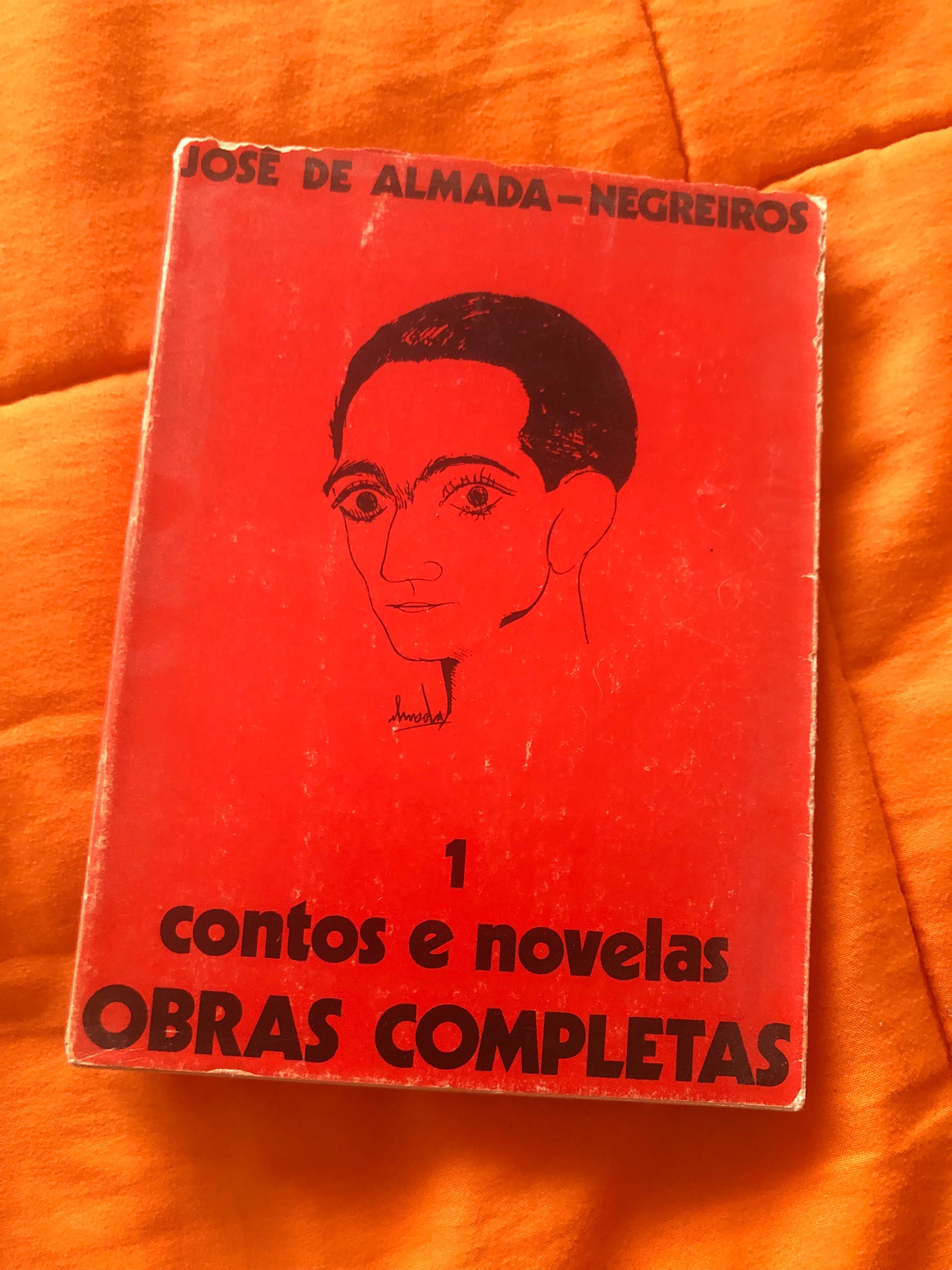 Livro de José de Almada Negreiros, “Contos e Novelas” (de 1970)