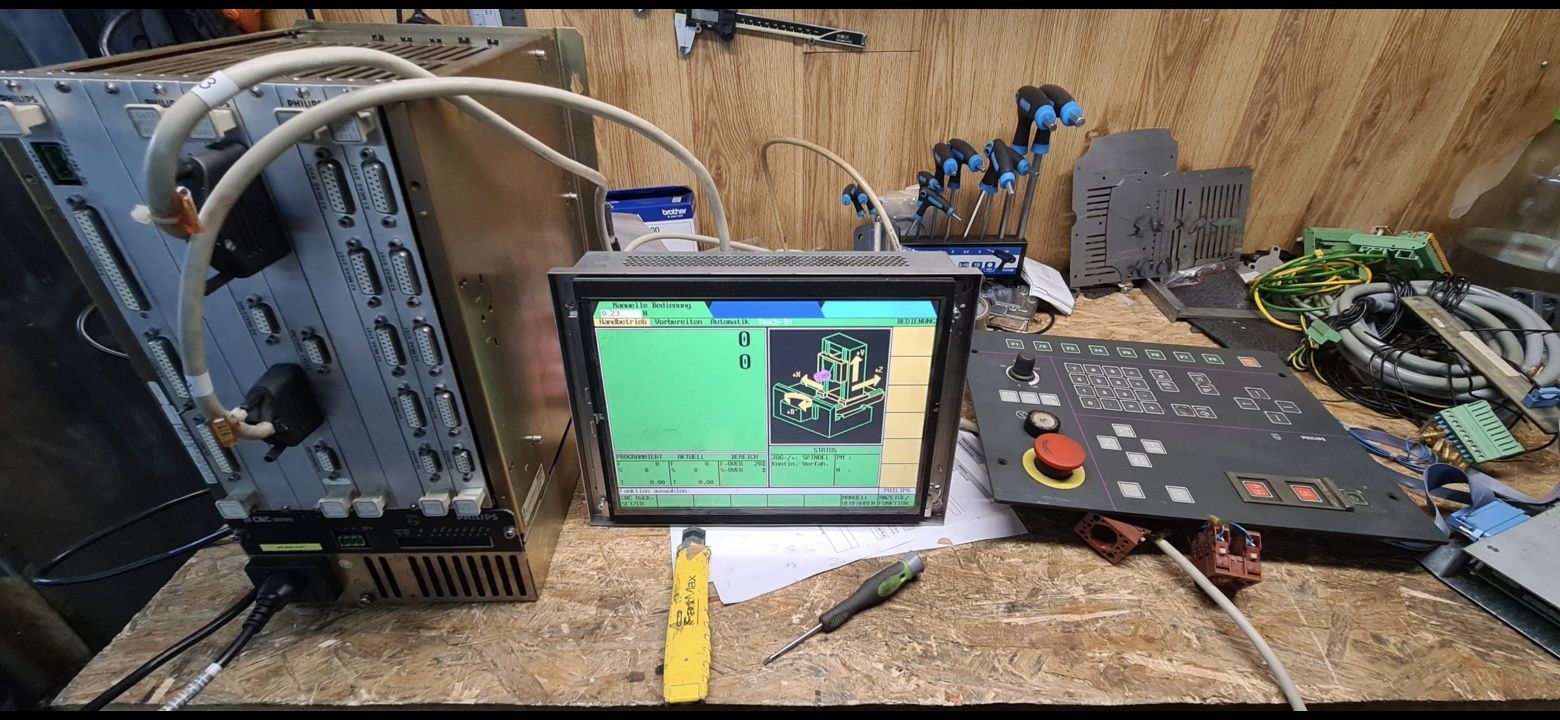 Deckel Maho Gr400C Philips 532 sterowanie sterownik komputer kompletn