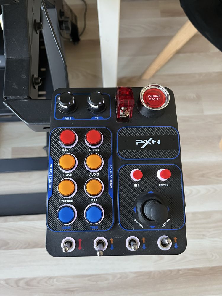 Ligitech g920, shifter, Next Level Racing, PXN CB1, monitor AOC 240hz