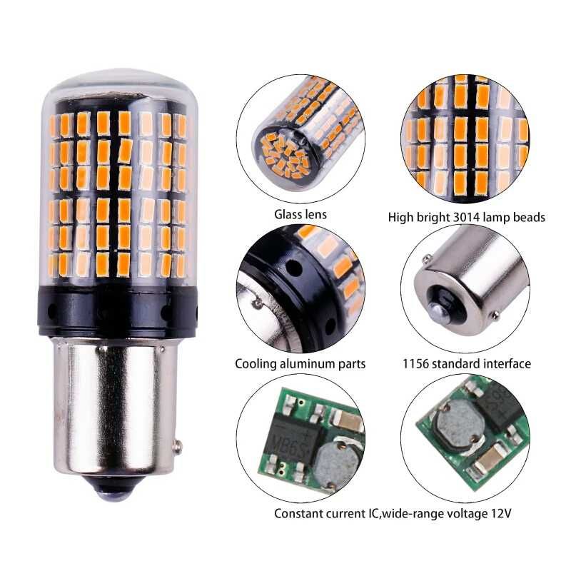 Led Canbus лампа в стопы, задний ход, поворот 1157 P21W PY21W W16W T15