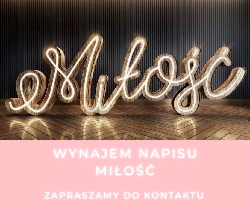 Rustykalny napos Miłość WYNAJEM