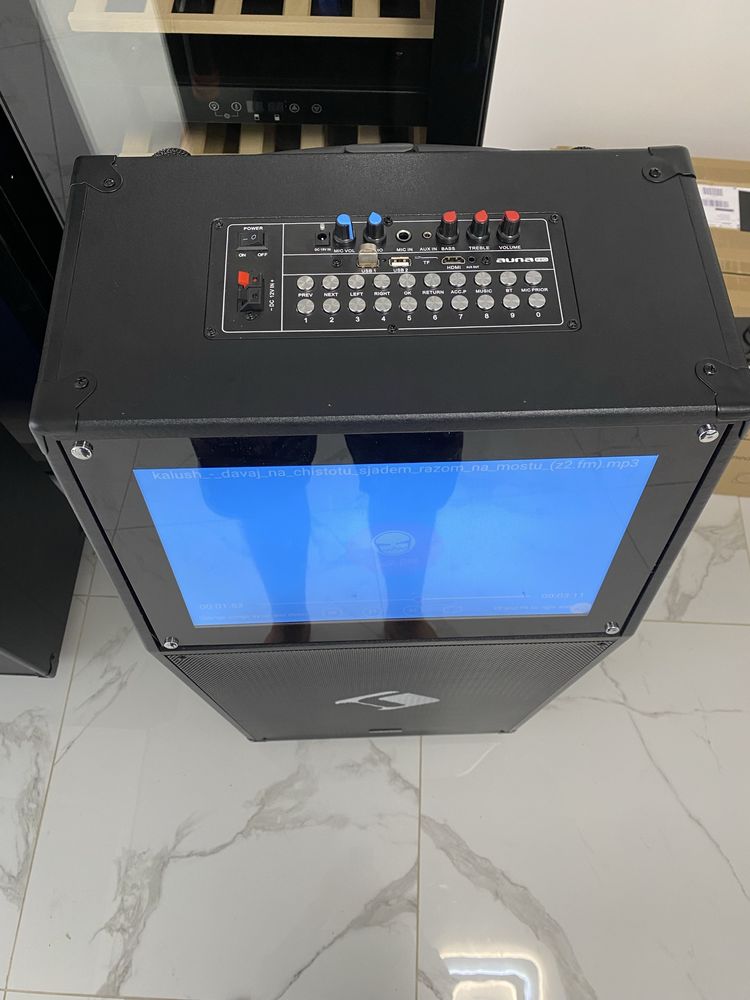 Мобільна блютуз колонка wifi з Німеччини Auna Pro KTV 10034612