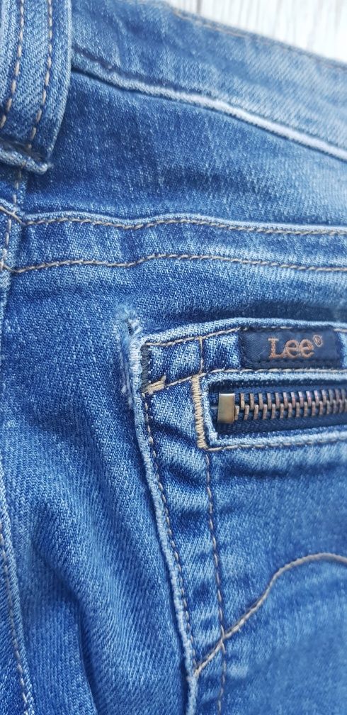 Jeansy Lee Bell Zip W27 L30