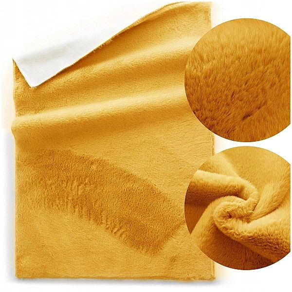 Dywan 40x60 Miękki Pluszowy Futerkowy do Sypialni Łazienki Rabbit 110