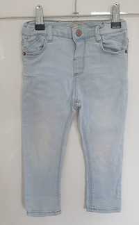 Zara Baby Boy-spodnie jeansowe r.98cm