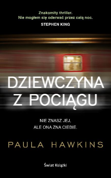 Paula Hawkins - DZIEWCZYNA Z POCIĄGU- Wysyłka