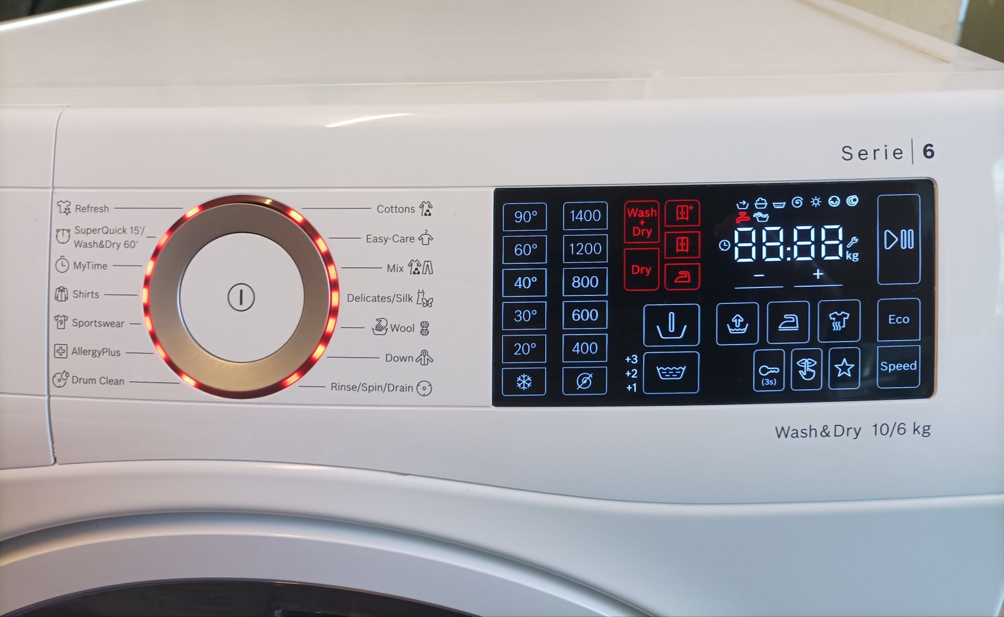 Pralko-susza Bosch 10/6kg WDU28540EU
