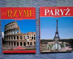 Dwa albumy "Rzym" i "Paryż" polska wersja