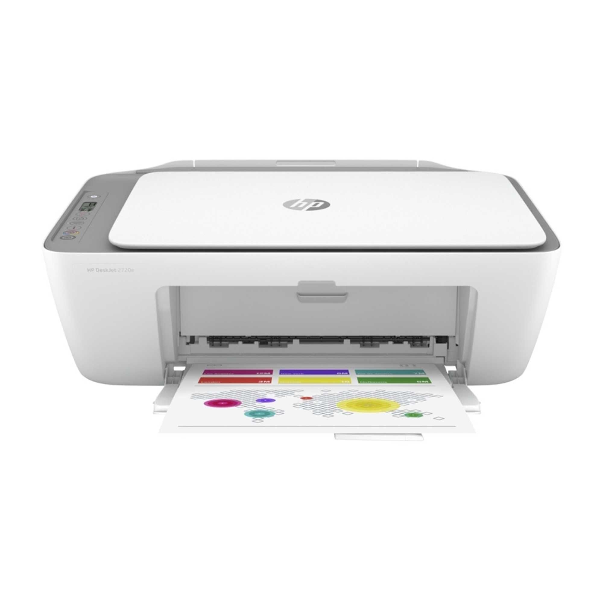 Impressora Multifunções HP Deskjet 2720e | Wifi | Fax | Branca
