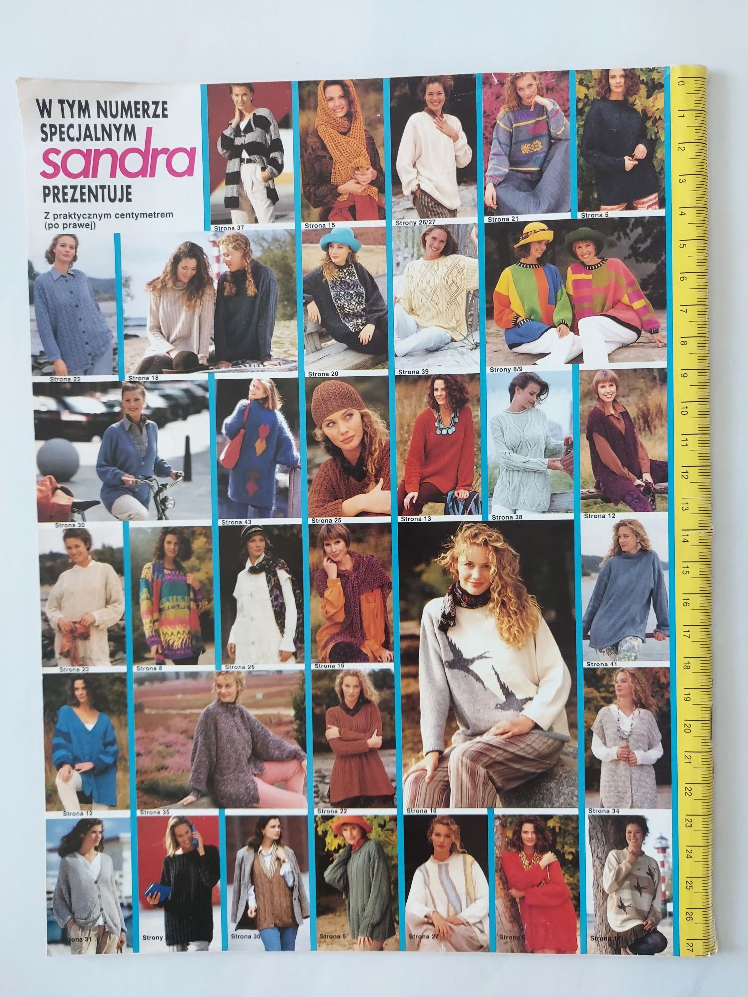 Magazyn "Sandra" modne dzianiny zeszyt specjalny - rozmiary plus size