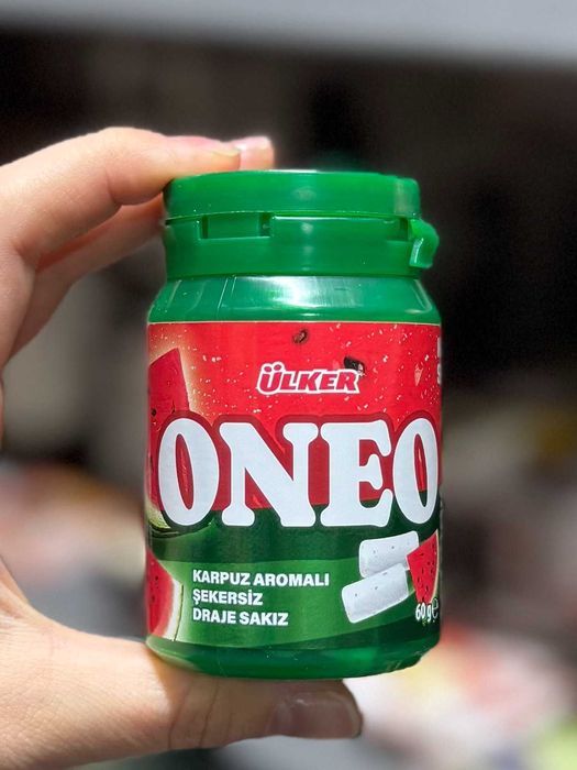 Жуйка Ulker Oneo кавун,полуниця,бабл гам 60 г