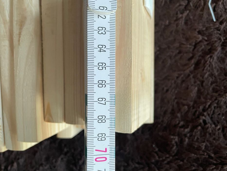 Mocny stelaż wkład pod materac 22 listwy łóżko 70x200