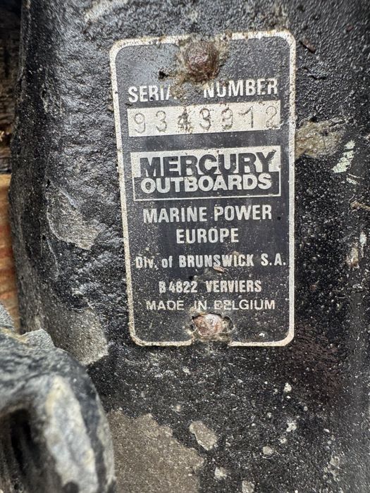 Лодочний мотор Mercury 7.5 двигун лодочний меркурі під відновлення