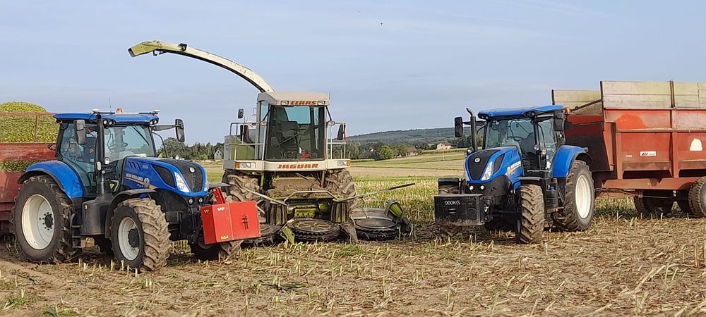Usługi rolnicze, siewy, orka, mulczowanie, kiszonki, siana, koszenie.