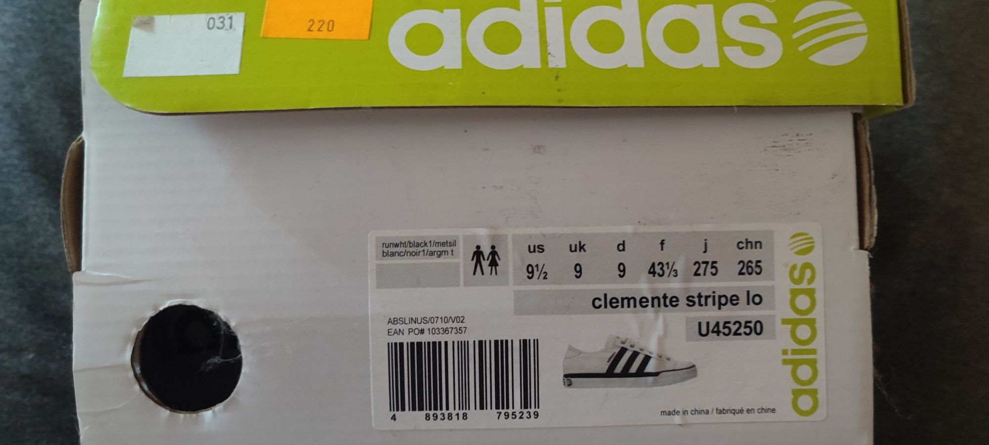 Buty adidas rozmiar 43 1/3