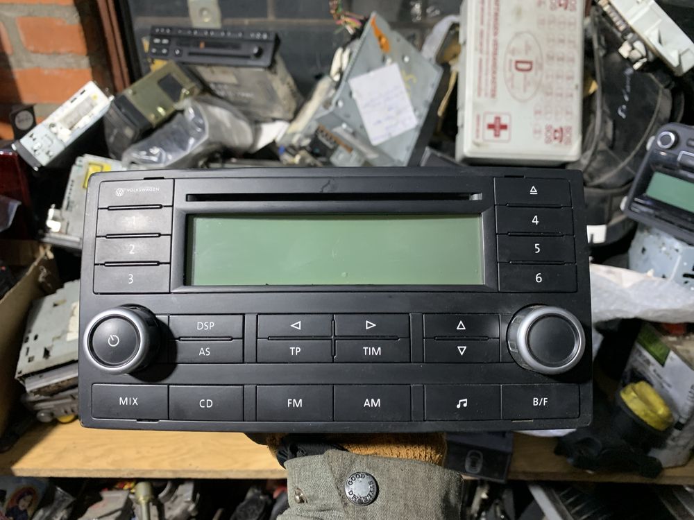 Магнітола заводская 2din cd Volkswagen T5/Touareg Delta 7L6035195B