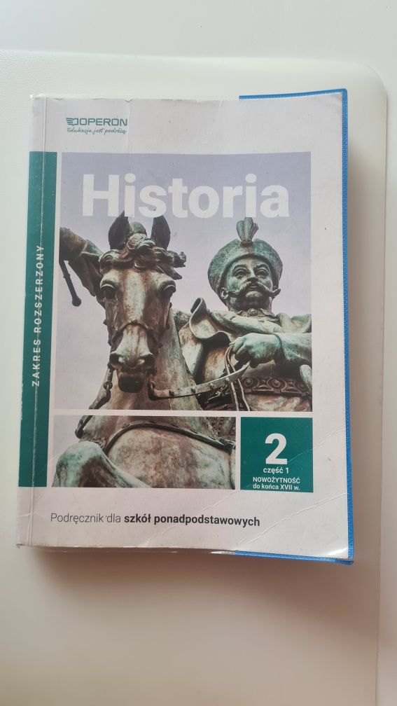 Podręcznik dla szkół ponadpodstawowych Historia 2 cz.1 z. rozszerzony