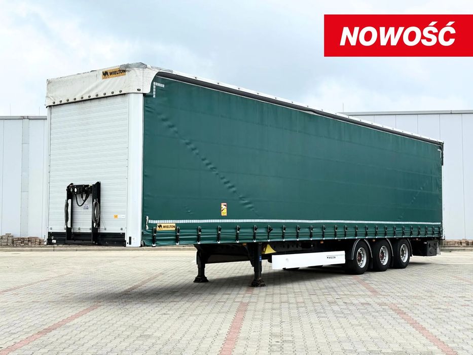 Wielton NACZEPA MEGA / SUWANY PODNOSZONY DACH / SALON PL  pierwszy właściciel