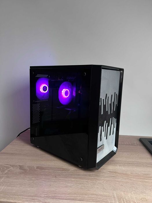 Komputer do gier i3-14100F / RX 6600 XT / 16GB DDR5 / 512GB SSD