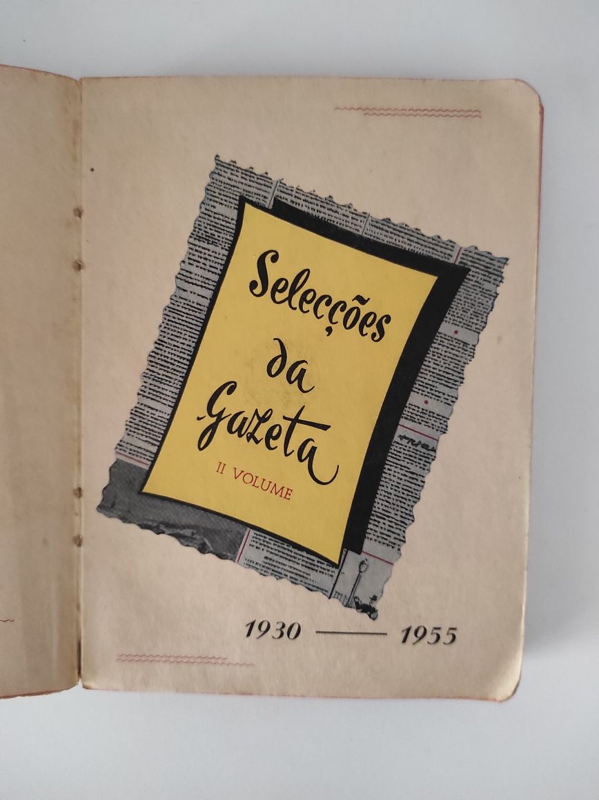 Seleções da Gazeta do Sul - II volume - de 1930 a 1955