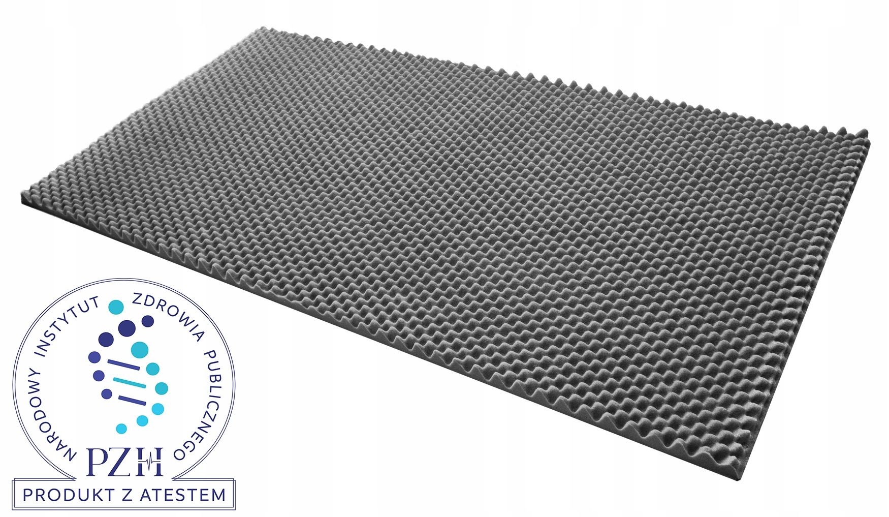 Pianka Akustyczna Mata WYGŁUSZAJĄCA FALA 4cm 2x1m 2m2