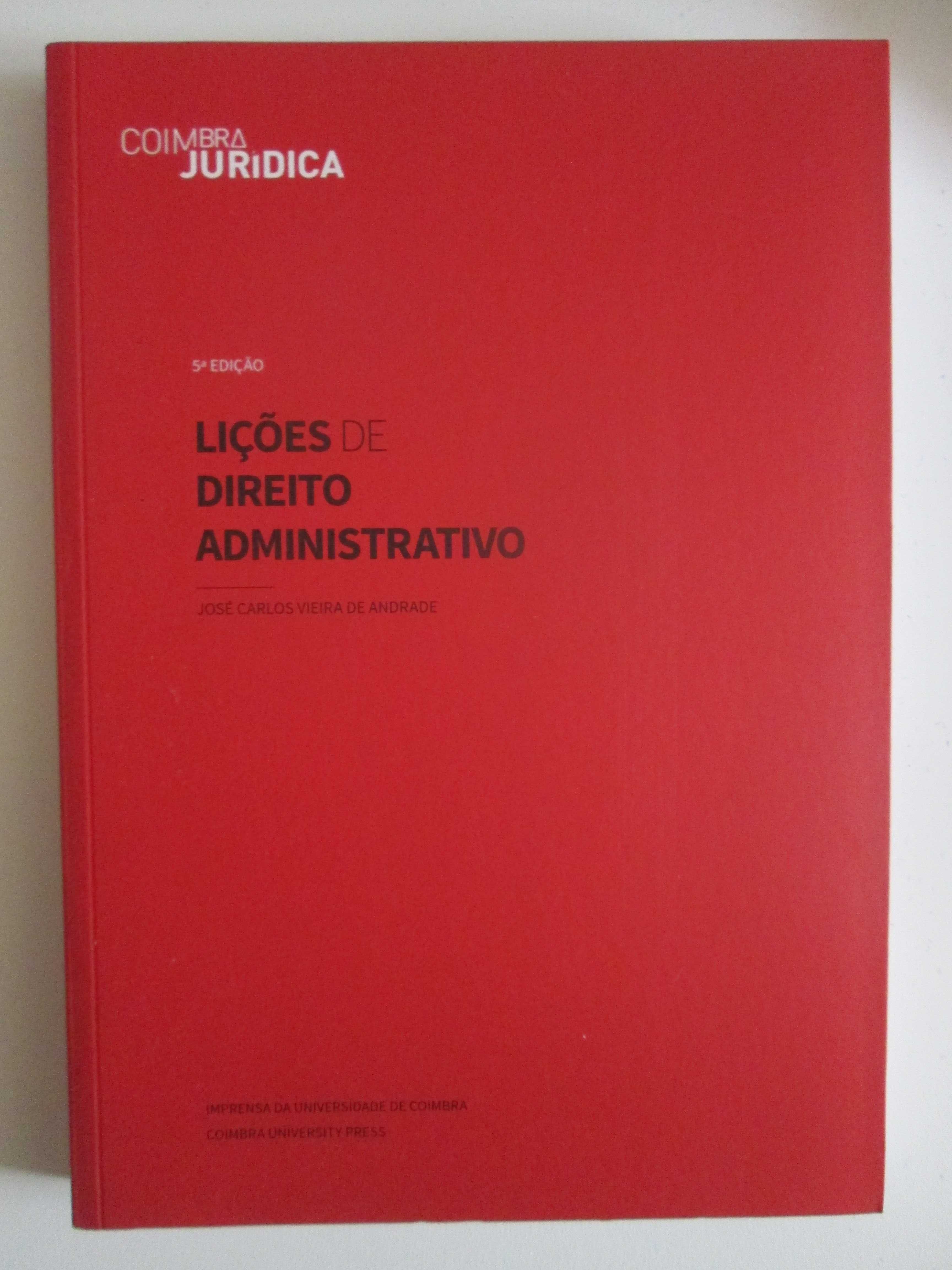 Lições de Direito Administrativo, de José Carlos Vieira de Andrade