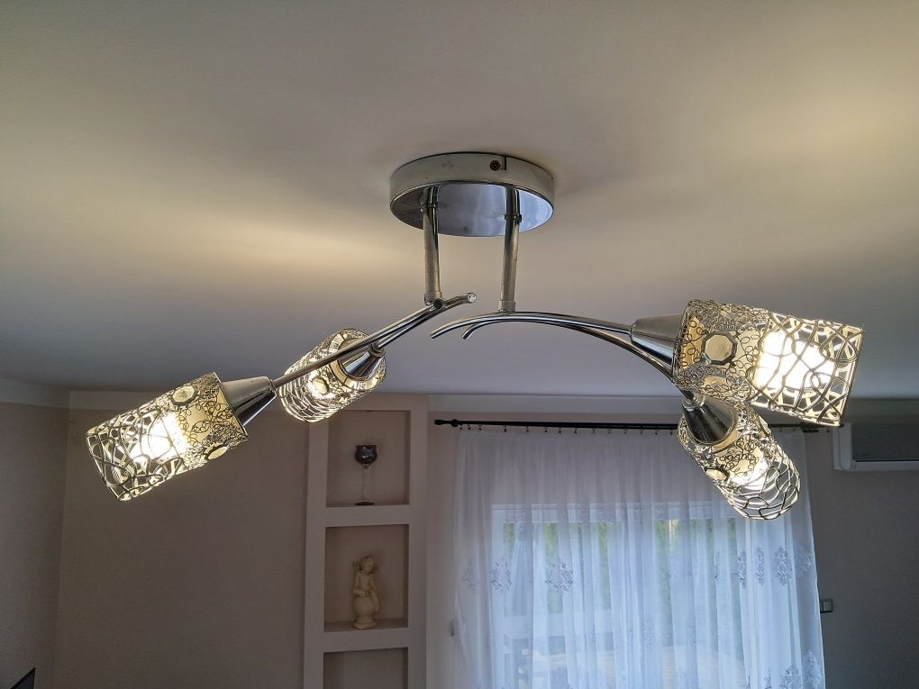 Lampa sufitowa ażurowa