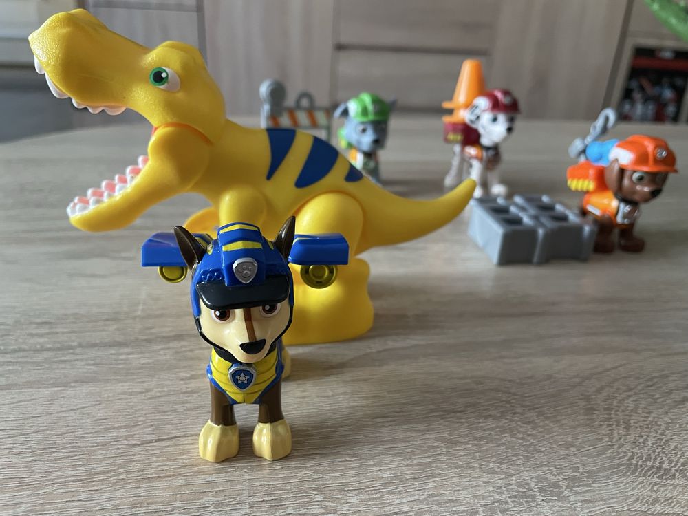 Psi Patrol Figurki w akcji Chase Marshall Zuma Rocky Paw Patrol