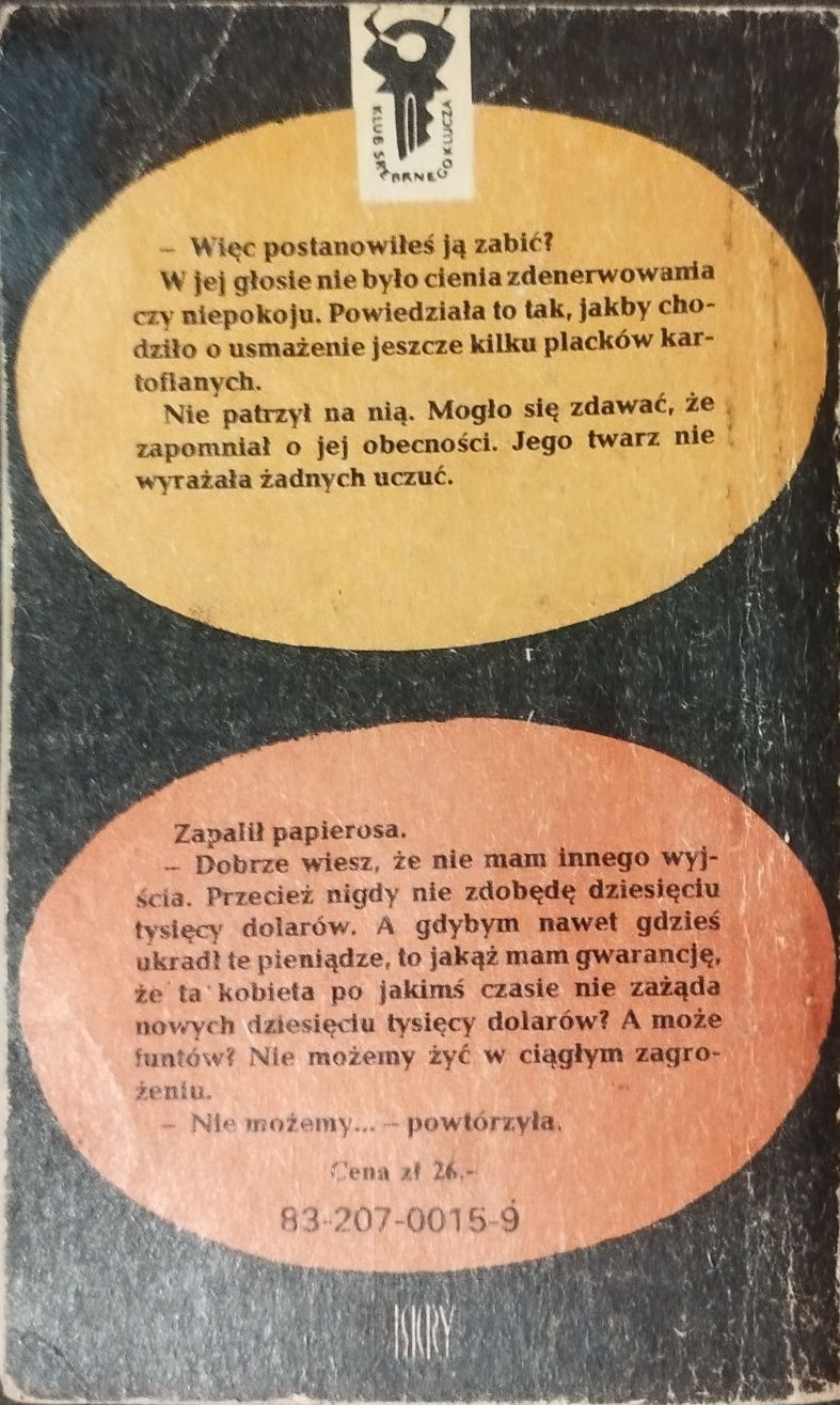 Pasta do zębów.Zeydler. Zborowski.Kryminał