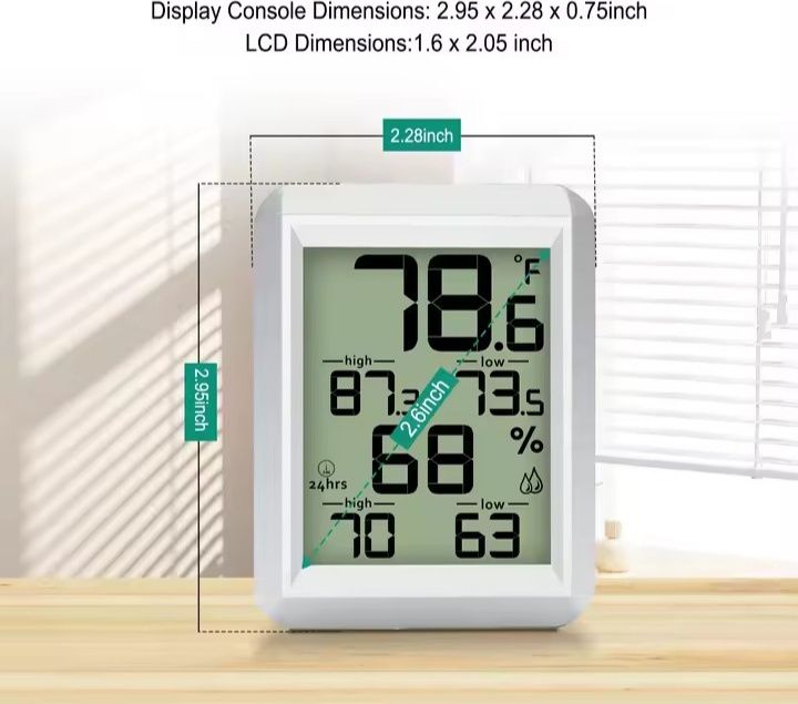 Цифровий гігрометр-термометр