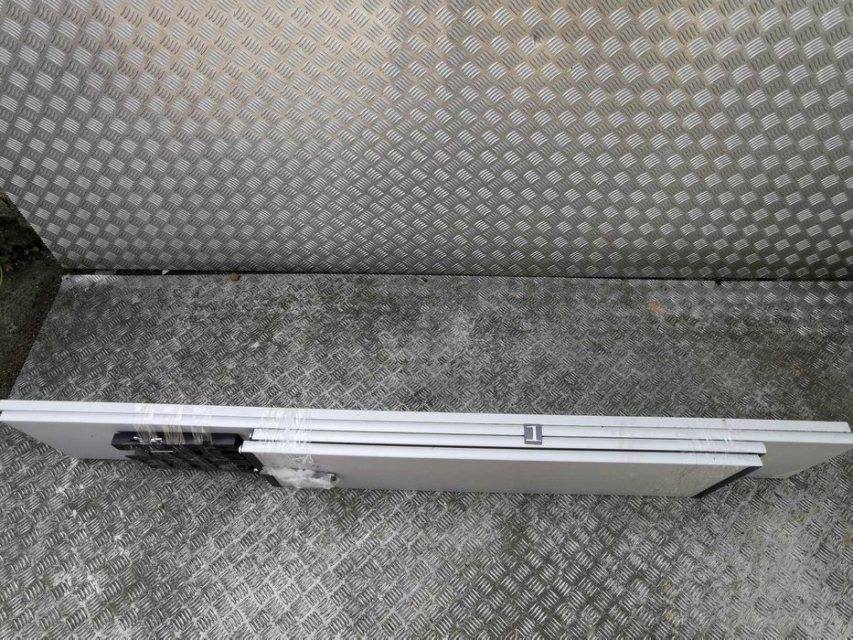 Burty Aluminiowe Komplet 195x30 + zapięcia