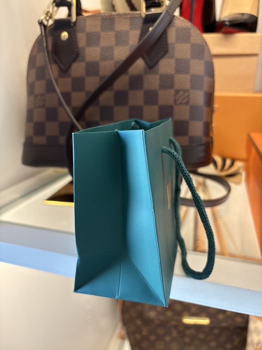 Mała torba papierowa YES zielona