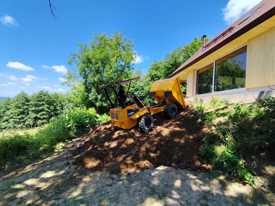 Wynajem wozidła budowlanego 3 tony (wozidło 3 tony)