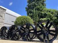 20 5x120 vw touareg 9J 20 et57 czarne bbs oz