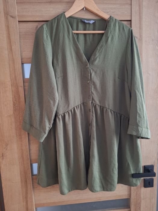 Sukienka butelkowa zieleń XXL