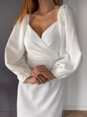 Продам белое платье большого размера
