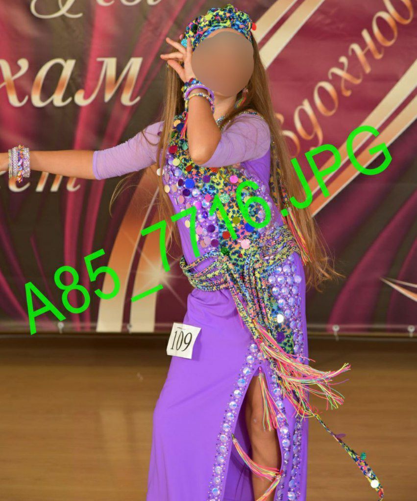 Костюм для восточных танцев