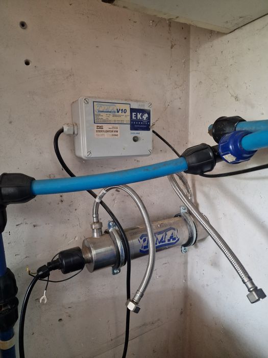 Lampa UV ,studnia