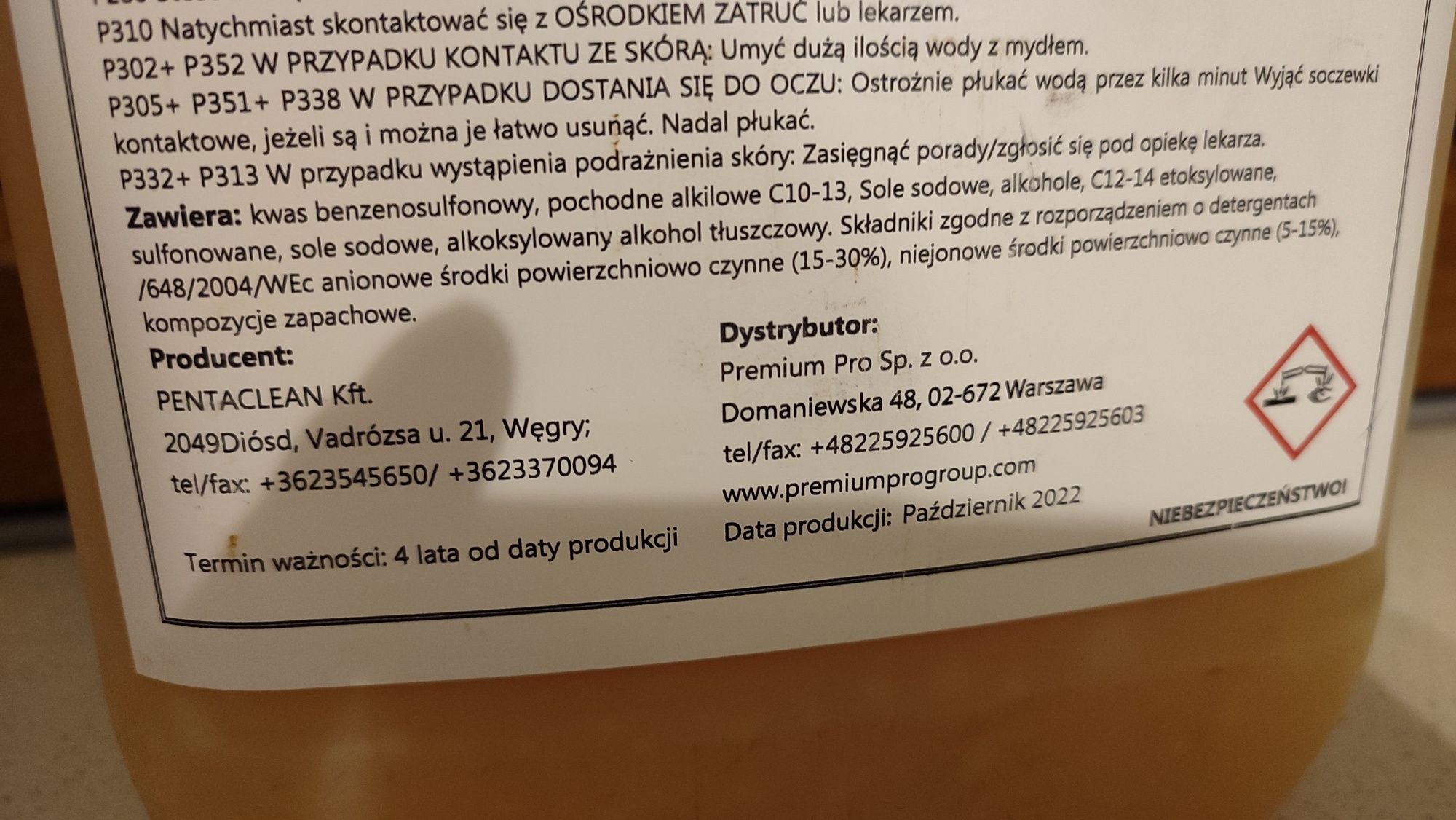 Break up premium gel żel do mycia podłóg myjąco - odtłuszczający