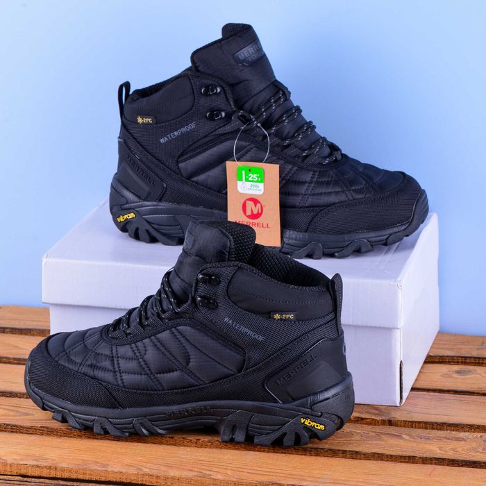 (2074) Зимові Кросівки Черевики Merrell Rogue з хутром (41-46) мерел