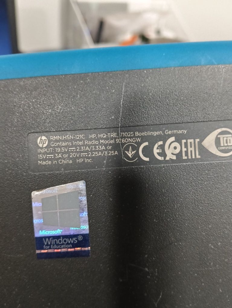 Portátil HP ecrã tatitil