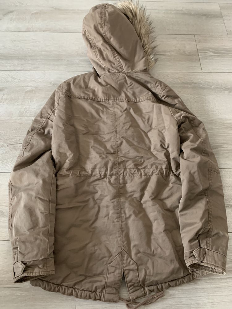 Parka damska kurtka jesienna h&m rozmiar 34 xs