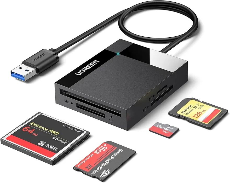 Leitor de cartão SD UGREEN USB 3.0