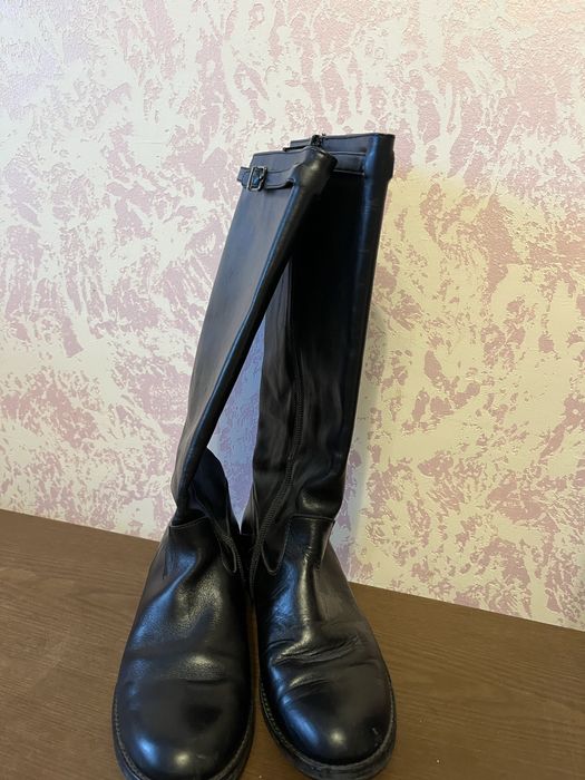 Весняні шкіряні чоботи EQUERRY  p 37 Італія