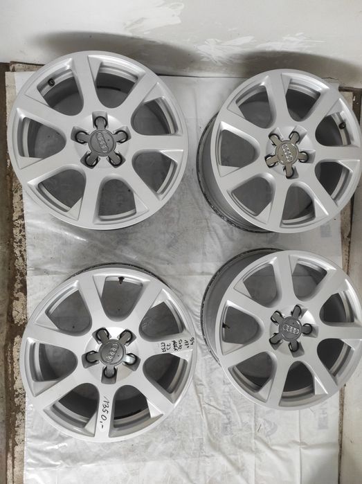 94 Felgi aluminiowe ORYGINAŁ AUDI R 17 5x112 otwór 66,6 Bardzo Ładne
